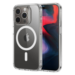 Custodia ESR Classic Hybrid (HaloLock) per iPhone 15 Pro (trasparente)