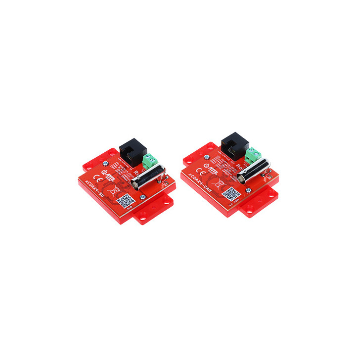 SET OF UTP / COAXIAL CONVERTERS FOR LAN+POE TRANSMISSION XCOAX4-SET 2 PCS SET ATTE