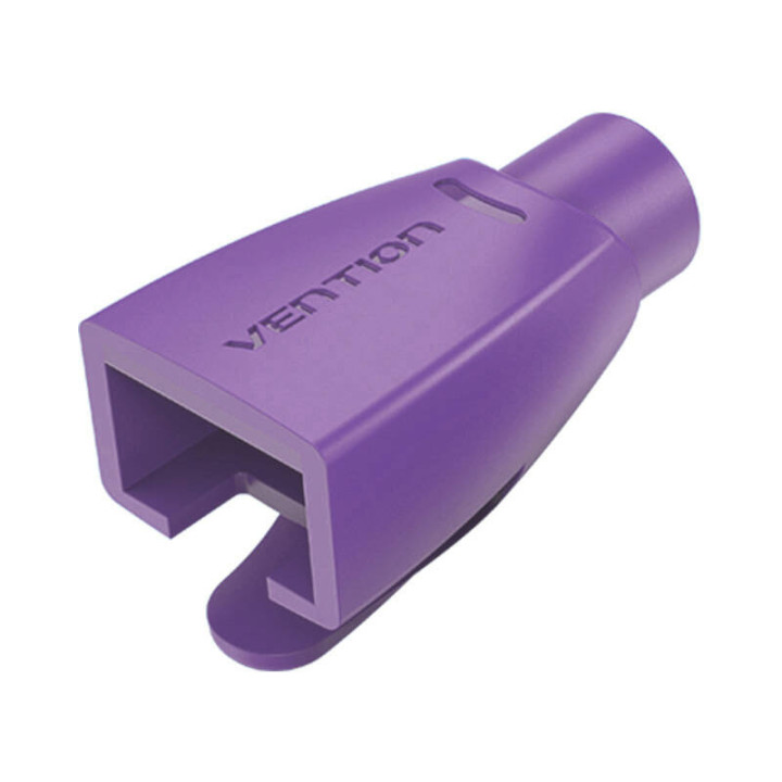 Buty odciążające RJ45 Cover Vention IODV0-50 Opakowanie 50 sztuk fioletowego PVC