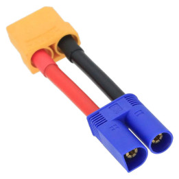 Adaptador XT90 macho a EC5 hembra