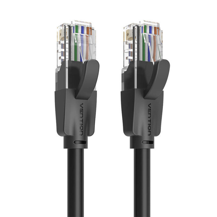 UTP CAT6 Vention IBEBF RJ45 Ethernet network cable 1000Mbps 1m black