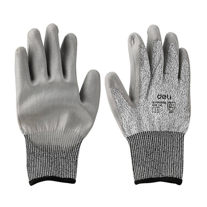 Устойчивые к порезам перчатки XL Deli Tools