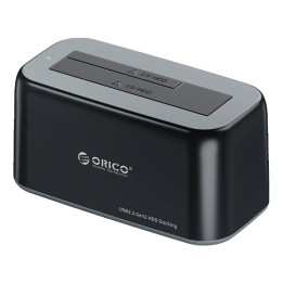 Estación de acoplamiento Orico para HDD / SSD de 2,5/3,5", 5 Gbps, USB-C a USB-C/A (negro)
