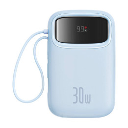 Powerbank Baseus QPow 2 10000mAh 30W 2xUSB-C (blu)