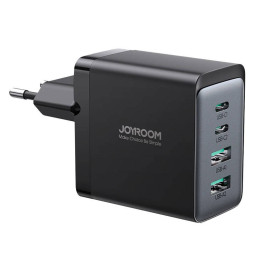 Caricabatterie GaN Ultra 65W 2C1A Cavo C-C Joyroom TCG02 (bianco)