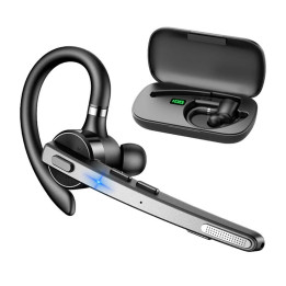 Auriculares inalámbricos con micrófono New Bee M53 (negro)