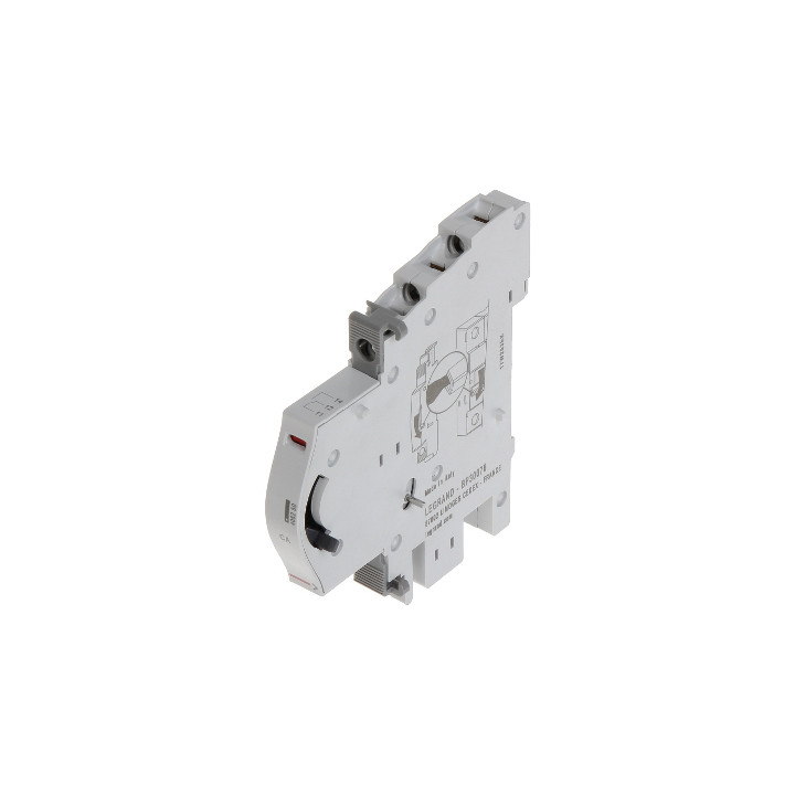 AUXILIARY CONTACT LE-406250 FOR THE LEGRAND DEVICES OF THE TX3, DX3, FR300, FRX300, FRX400 SERIES LEGRAND