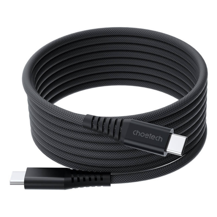 Choetech XCC-1051 Cavo magnetico da USB-C a USB-C, PD 240W 1,8 m (nero)