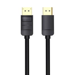 Кабель DisplayPort 1.2 Vention HACBH, 2 м, 4K, 60 Гц (черный)