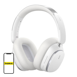 Baseus Bowie H1 Auriculares inalámbricos Bluetooth 5.2 (blanco)