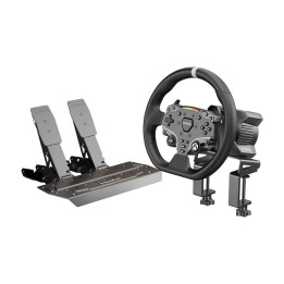 Set gaming - Base R3 + Volant ES + Pédales SRP-Lite + Pinces Moza Racing R3 RS053 (X-BOX, PC)