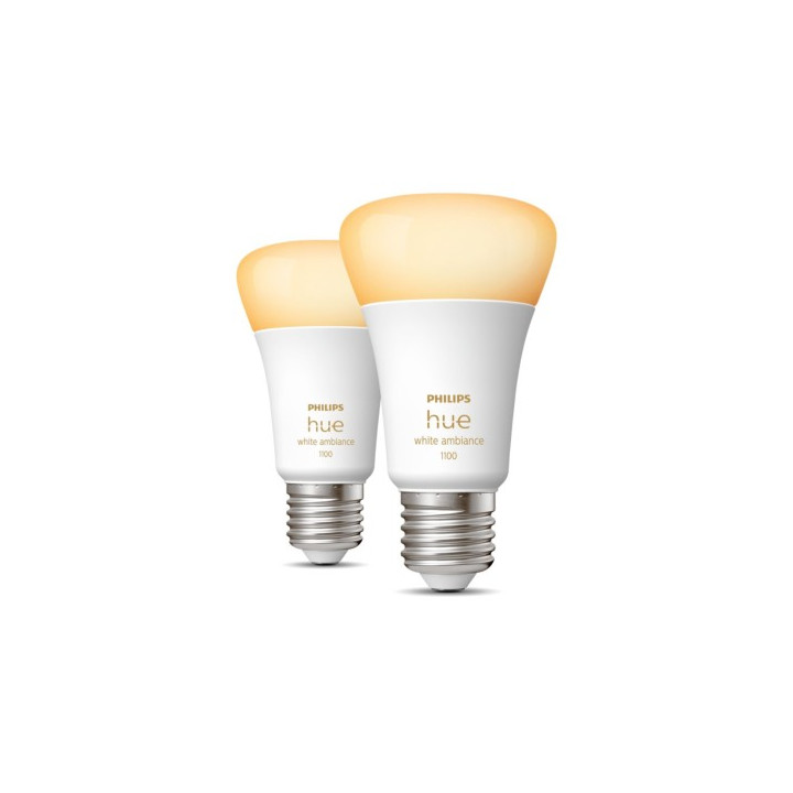 Philips Hue E27 8 Вт, 2 шт.