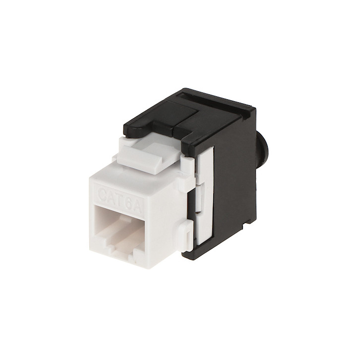 Keystone Jack FX-RJ45-6A-02*P100 Cat6A RJ45 Connector (Pack of 100)