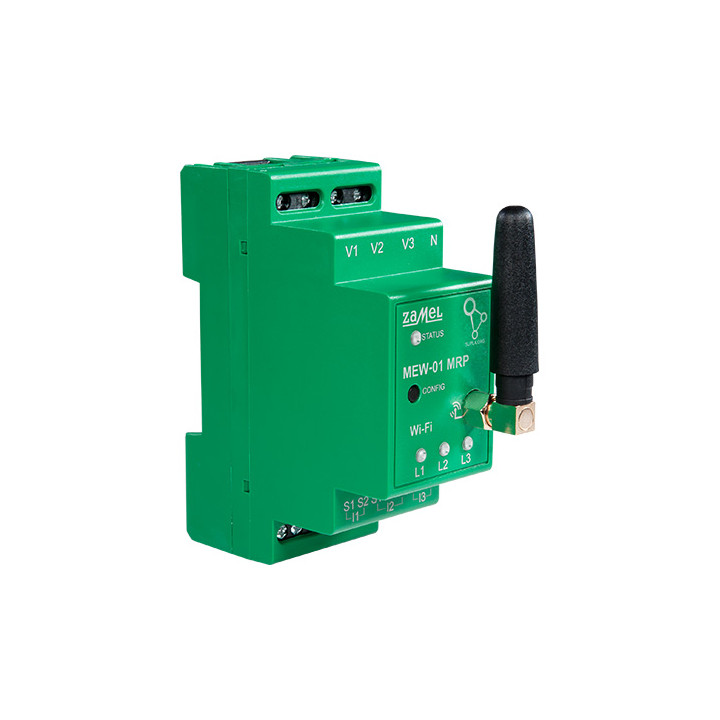 MONITEUR D'ÉNERGIE ÉLECTRIQUE MEW-01/MRP TRIPHASÉ ZAMEL