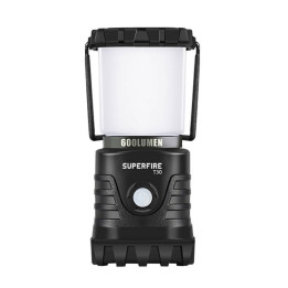 Superfire T30 Campinglampe, 600 lm, USB, 4 Modi