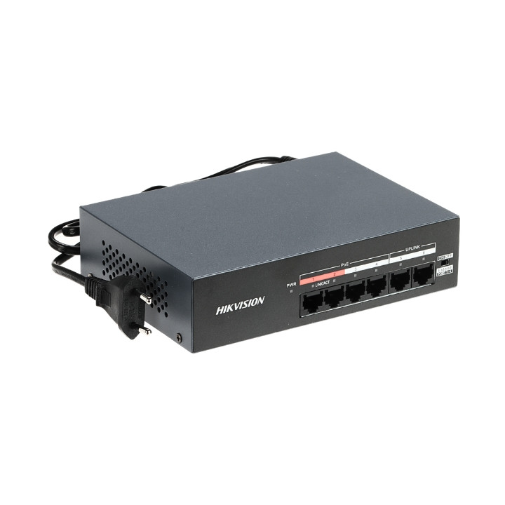 Hikvision DS-XS06-P 6-Port PoE Switch