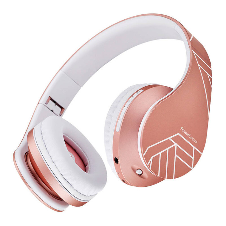 Auriculares inalámbricos PowerLocus P2 (oro rosa)