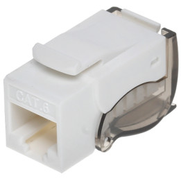 FX-RJ45-63 RJ45 Keystone Jack White