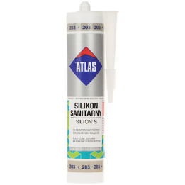 САНИТАРНЫЙ СИЛИКОНОВЫЙ SIL-S280-ST/ATLAS SILTON S КАРТРИДЖ 280 мл СТАЛЬ