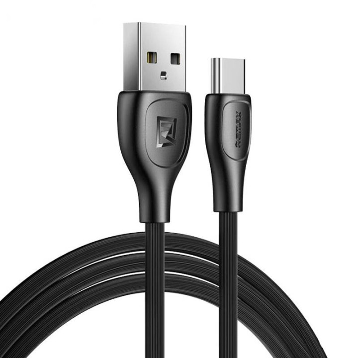 Кабель USB-C Remax Lesu Pro, 1м, 2.1А (черный)