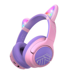 PowerLocus Bobo Cat Ears Auriculares inalámbricos para niños