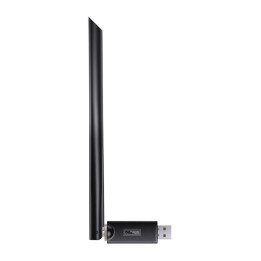 Adapter Baseus FastJoy Wi-Fi z anteną, 150Mbps (czarny)