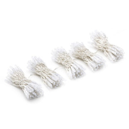 Twinkly Pro PLC Capsule 5 drops by 50 Pixels Curtain 250 LED AWW, PVC Transparent wire, IP65