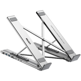 FOLDING LAPTOP STAND D1137AGY01 WITH HUB AND SD CARD READER UNITEK