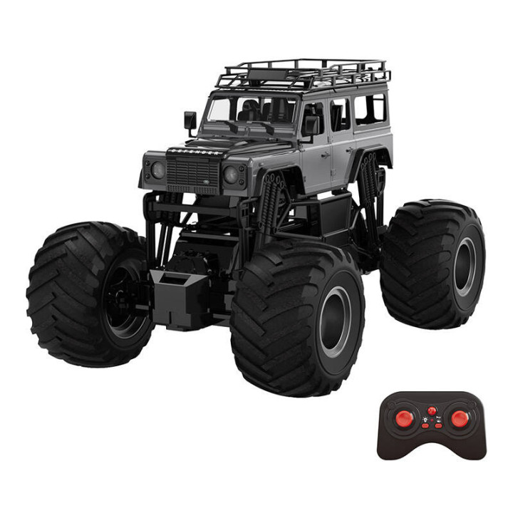 Радиоуправляемая машинка с дистанционным управлением 1:8 Double Eagle (серый) Land Rover Defender E375-003