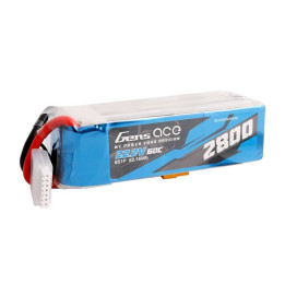 Bateria Lipo Gens ace 2800mAh 22.2V 60C 6S1P ze złączem XT60