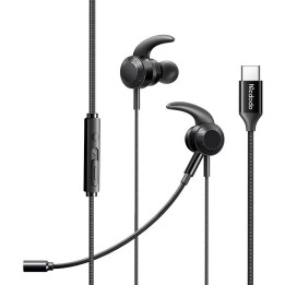 Игровые наушники Mcdodo HP-1340 с микрофоном, USB-C (черные)