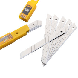 Нож 9мм 10шт головка лезвия Deli Tools EDL-DP092 (серебристый)