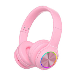 Auriculares inalámbricos para niños PowerLocus PLED (rosa)