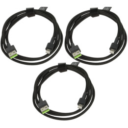 Green Cell Ray KABGCSET05 Cable Set 3 x 1.2 m