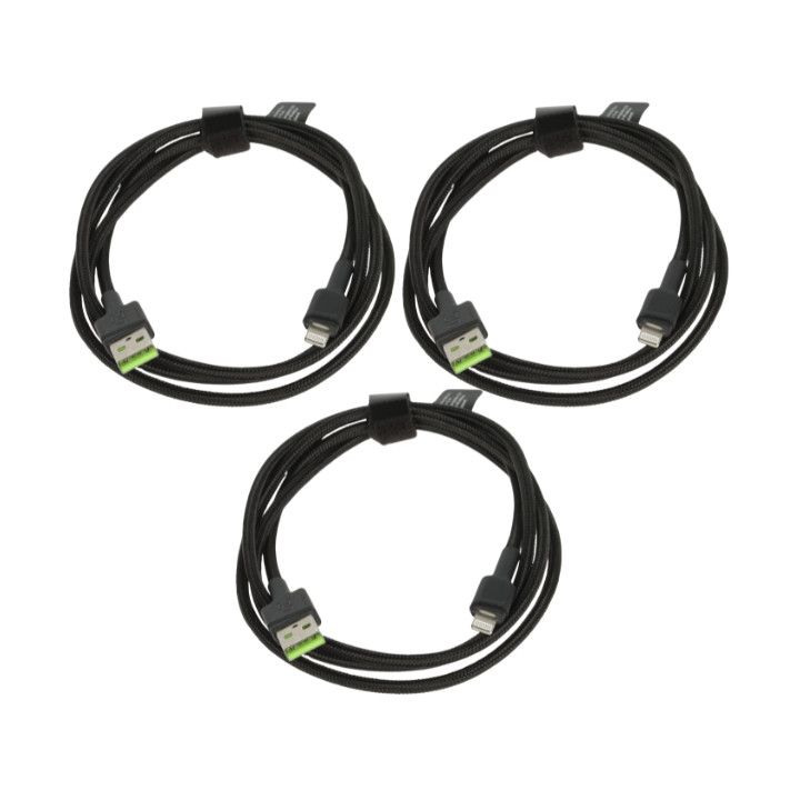 Green Cell Ray KABGCSET05 Cable Set 3 x 1.2 m