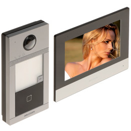 Hikvision DS-KIS604-S(C) IP видеодомофон PoE