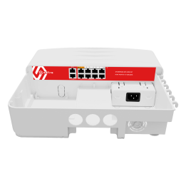 SAFIRE SF-SW8FE2GE-2BT-120W-OUT verwalteter Outdoor-PoE-Switch, 5 Ports Gigabit, 120 W PoE-Budget
