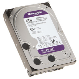 HDD FOR DVR HDD-WD64PURZ 6TB 24/7 WESTERN DIGITAL