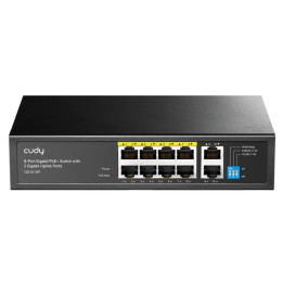 CUDY GS1010P 8-Port PoE Switch
