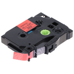 LABEL PRINTER TAPE TZE-431/R-B/12MM
