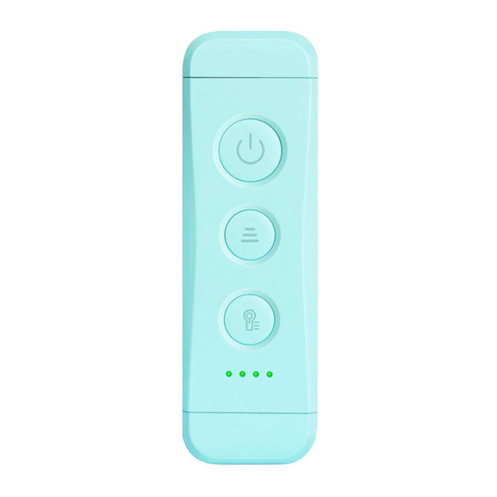 Mini-Buchleuchte Glocusent GLCSNTBL301 Lesezeichen USB 500 mAh Blau