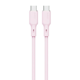 USB-C to USB-C Cable Aukey CB-SCC102, 100W, 1.8m (pink)