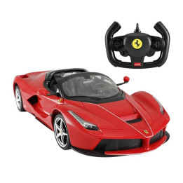 RASTAR Радиоуправляемая машина 1:14 Ferrari LaFerrari Aperta с дистанционным управлением и функцией дрифта (красная)