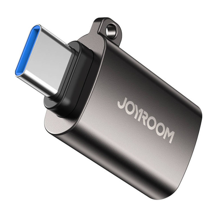 Adapter USB męsko-żeński Type-C Joyroom S-H151 (czarny)