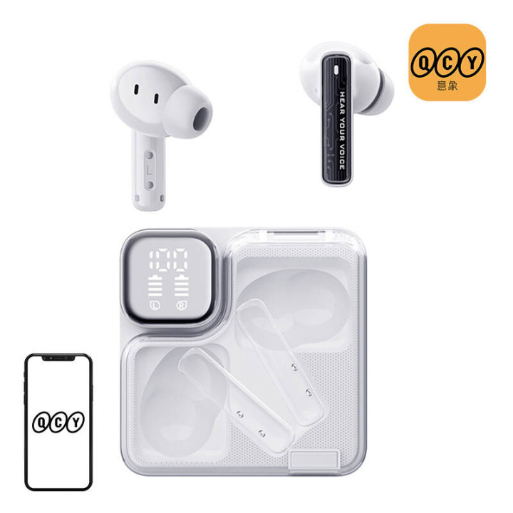 Auriculares TWS QCY MeloBuds Neo T31 (blancos)