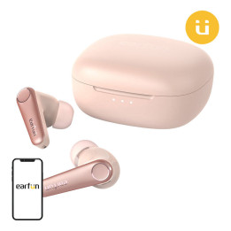 Auriculares TWS EarFun Air Pro 3, ANC (rosa)