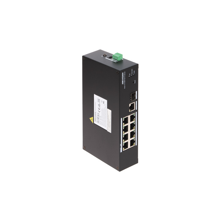Hikvision DS-3T1310P-SI/HS 8-портовый Fast Ethernet Smart Harsh PoE коммутатор