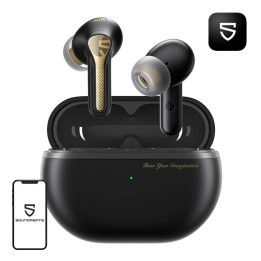 TWS Soundpeats Capsule3 PRO + наушники, ANC (черные)