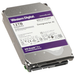 HDD FOR DVR HDD-WD121PURP 12TB 24/7 WESTERN DIGITAL