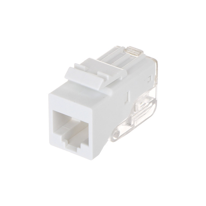 FX-RJ45-59 Keystone Jack RJ45 White